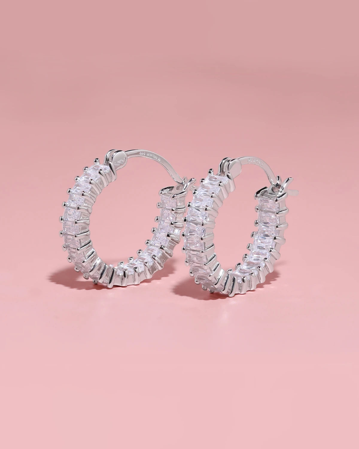 Tilda Chic CZ Diamond Huggie Earrings